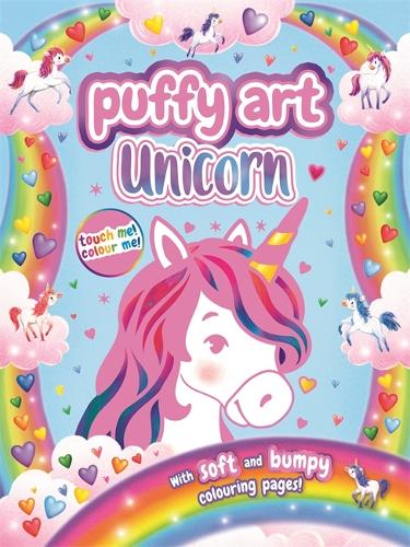 Паперова книга «Puffy Art Unicorn», автор Igloo Books - фото №1