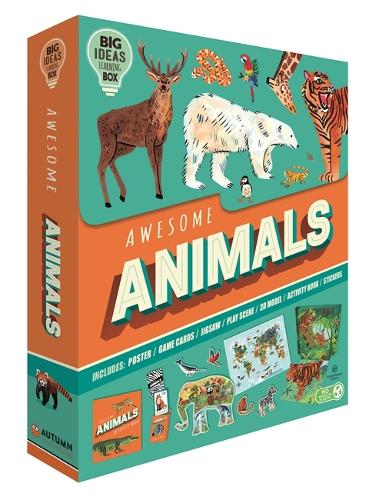 Бумажная книга «Awesome Animals», автор Autumn Publishing - фото №1