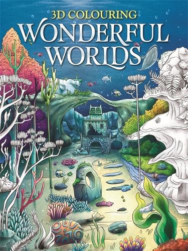 [object Object] «3D Colouring: Wonderful Worlds», автор Igloo Books - фото №1