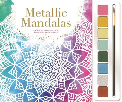 [object Object] «Metallic Mandalas», автор Igloo Books - фото №1