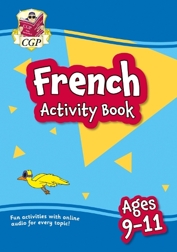 Паперова книга «New French Activity Book for Ages 9-11 (with Online Audio)», автор CGP Books - фото №1