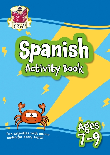 Паперова книга «New Spanish Activity Book for Ages 7-9 (with Online Audio)», автор CGP Books - фото №1