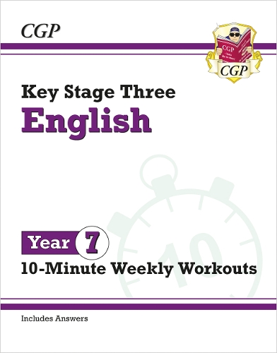 Бумажная книга «New KS3 Year 7 English 10-Minute Weekly Workouts», автор CGP Books - фото №1