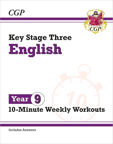 Паперова книга «New KS3 Year 9 English 10-Minute Weekly Workouts», автор CGP Books - фото №1