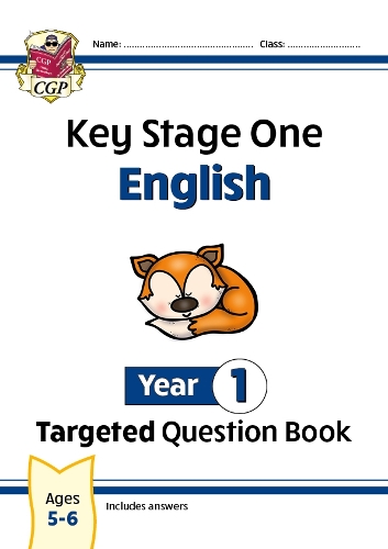 Паперова книга «New KS1 English Year 1 Targeted Question Book», автор CGP Books - фото №1