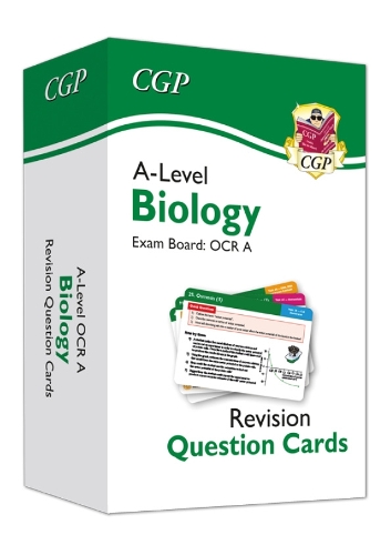 Бумажная книга «A-Level Biology OCR A Revision Question Cards», автор CGP Books - фото №1