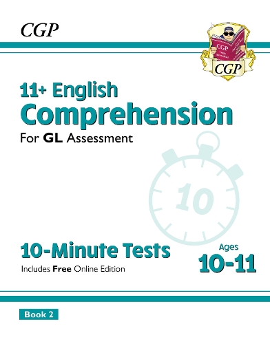 [object Object] «11+ GL 10-Minute Tests: English Comprehension - Ages 10-11 Book 2 (with Online Edition)», автор CGP Books - фото №1