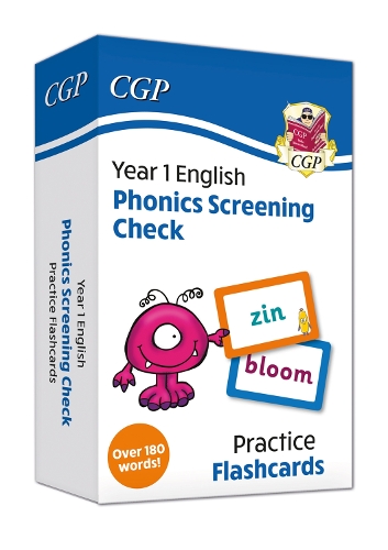 Бумажная книга «New Phonics Screening Check Flashcards - for the Year 1 test», автор CGP Books - фото №1