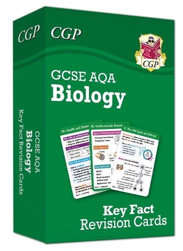 Паперова книга «New GCSE Biology AQA Key Fact Revision Cards - Summary cards for quick revision», автор CGP Books - фото №1