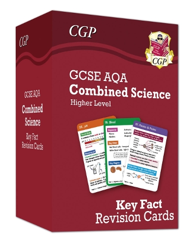 Паперова книга «New GCSE Combined Science AQA Higher Key Fact Revision Cards - Summary cards for quick revision», автор CGP Books - фото №1