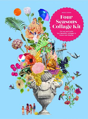 Паперова книга «Four Seasons: Build four beautiful collages from this complete kit», автор Марія Ріванс - фото №1