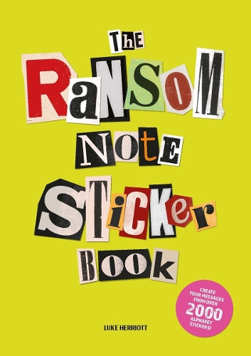 Паперова книга «The Ransom Note Sticker Book», автор Люк Герріотт - фото №1