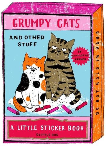 Бумажная книга «Grumpy Cats and Other Stuff: A Little Sticker Book», автор Шарлотта Фармер - фото №1