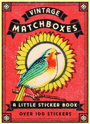 Бумажная книга «Vintage Matchboxes: A Little Sticker Book», автор Skittledog - фото №1