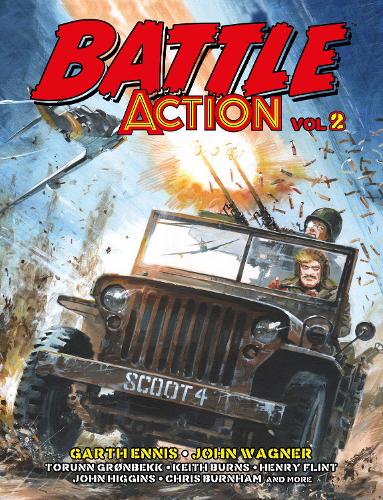 [object Object] «Battle Action volume 2», авторов Дэн Абнетт, Гарт Эннис, Джон Вагнер, Роб Уильямс, Торунн Гронбекк - фото №1