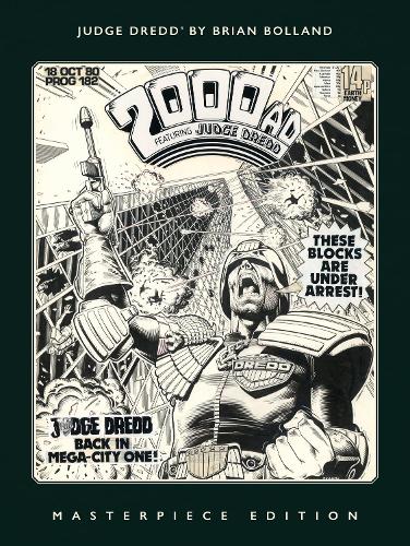 Бумажная книга «Judge Dredd by Brian Bolland: Masterpiece Edition» - фото №1