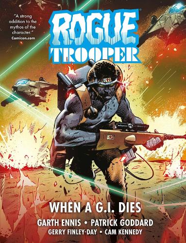 Бумажная книга «Rogue Trooper: When a G.I. Dies», авторов Гарт Эннис, Джерри Финли-Дэй - фото №1