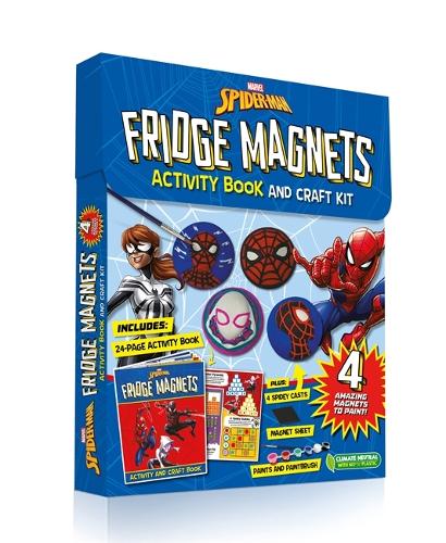 Бумажная книга «Marvel Spider-Man: Fridge Magnets Activity Book and Craft Kit», автор Marvel Entertainment International Ltd - фото №1