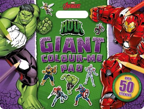 Паперова книга «Marvel Avengers Hulk: Giant Colour-Me Pad», автор Marvel Entertainment International Ltd - фото №1
