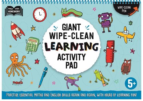 [object Object] «5+ Giant Wipe-Clean Learning Activity Pad», автор Autumn Publishing - фото №1