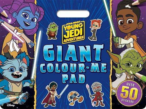 Бумажная книга «Star Wars Young Jedi Adventures: Giant Colour Me Pad», автор Уолт Дисней - фото №1