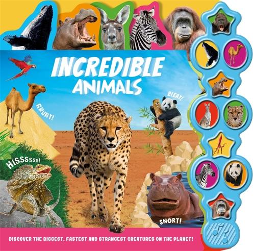 Бумажная книга «Incredible Animals», автор Igloo Books - фото №1