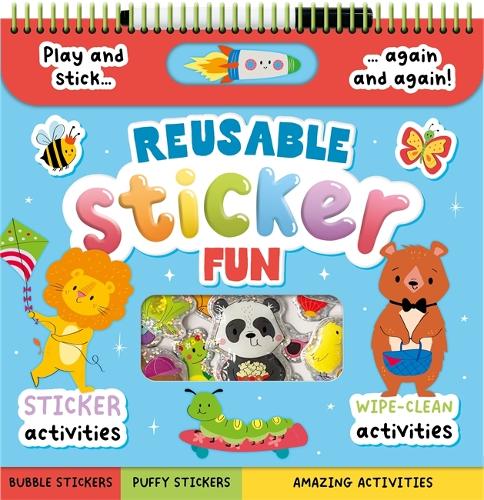 Паперова книга «Reusable Sticker Fun», автор Igloo Books - фото №1