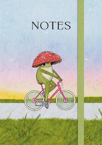 Бумажная книга «The Little Frog Notebook: A Beautiful 160-Page Lined Notebook Featuring the Internet’s Beloved Mushroom Frog, from the Artist Maybell Eequay», автор Майбелл Экай - фото №1