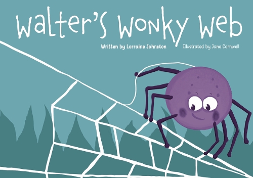 Паперова книга «Walter's Wonky Web», автор Лоррейн Джонстон - фото №1