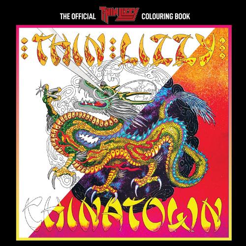 Бумажная книга «The Official Thin Lizzy Colouring Book», автор Rock N' Roll Colouring - фото №1