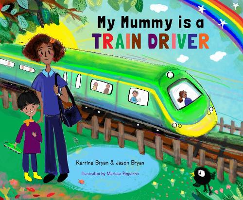 Паперова книга «My Mummy is a Train Driver», автор Керрін Брайан - фото №1