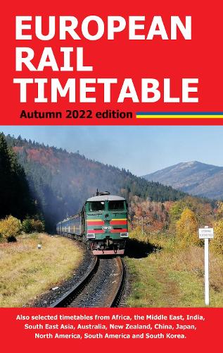 Бумажная книга «European Rail Timetable Autumn 2022» - фото №1