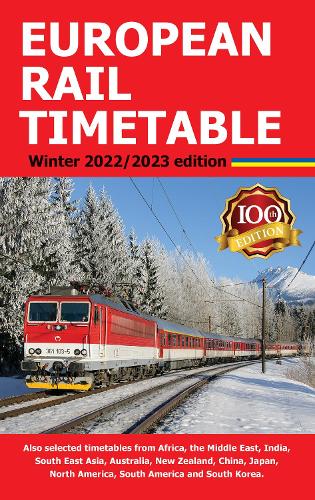 Бумажная книга «European Rail Timetable Winter 2022/2023» - фото №1