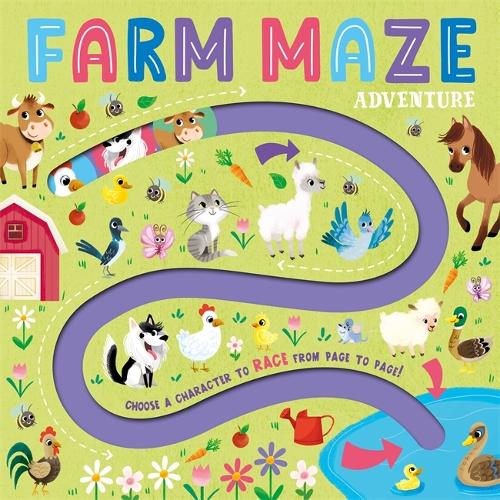 Бумажная книга «Farm Maze Adventure», автор Igloo Books - фото №1