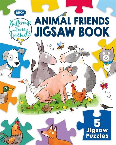 Бумажная книга «RSPCA Buttercup Farm Friends: Animal Friends Jigsaw Book», автор Igloo Books - фото №1