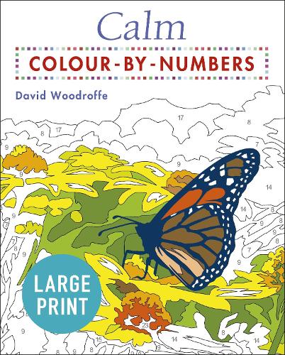 [object Object] «Large Print Calm Colour-by-Numbers» - фото №1