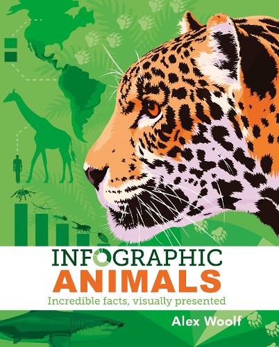 Бумажная книга «Infographic Animals: Incredible Facts, Visually Presented», автор Алекс Вулф - фото №1