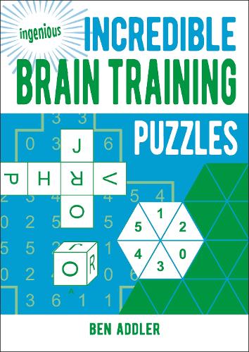 Паперова книга «Incredible Brain Training Puzzles», автор Бен Аддлер - фото №1