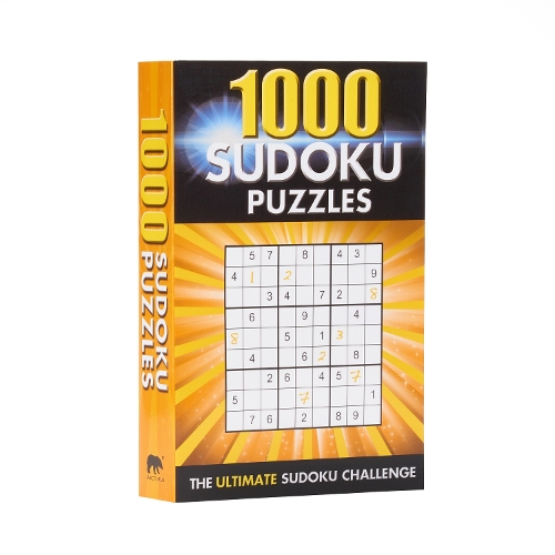 Бумажная книга «1000 Sudoku Puzzles: The Ultimate Sudoku Challenge», автор Эрик Сондерс - фото №1
