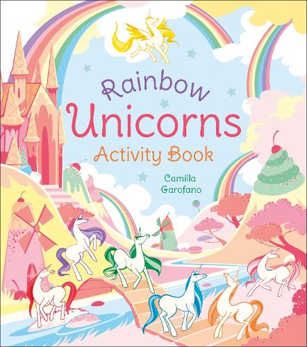 Бумажная книга «Rainbow Unicorns Activity Book» - фото №1