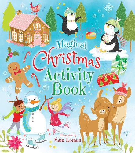 Бумажная книга «Magical Christmas Activity Book» - фото №1