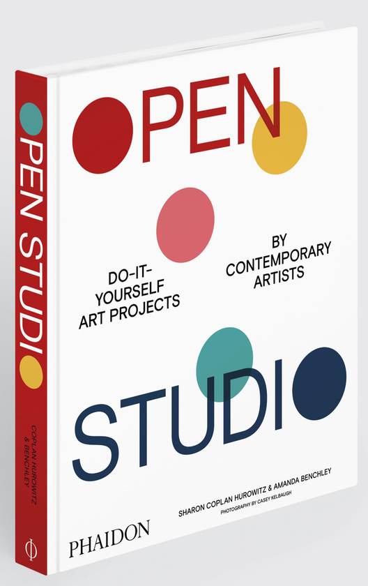Паперова книга «Open Studio: Do-It-Yourself Art Projects by Contemporary Artists», авторів Аманда Бенчлі, Шерон Коплан Гуровіц - фото №1