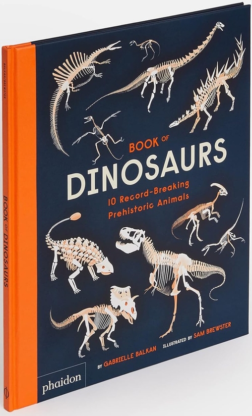 Бумажная книга «Book of Dinosaurs. 10 Record-Breaking Prehistoric Animals», автор Габриэль Балкан - фото №1