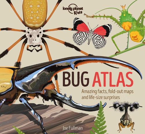 Бумажная книга «Lonely Planet Kids Bug Atlas», автор Джо Фуллман - фото №1