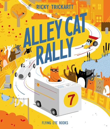 Бумажная книга «Alley Cat Rally», автор Рики Трикарт - фото №1