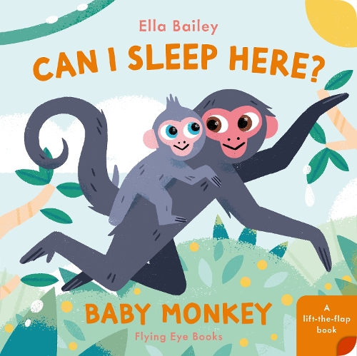 Паперова книга «Can I Sleep Here? Baby Monkey», автор Елла Бейлі - фото №1