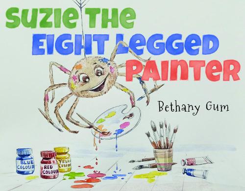 Бумажная книга «Suzie The Eight Legged Painter», автор Бетани Гам - фото №1