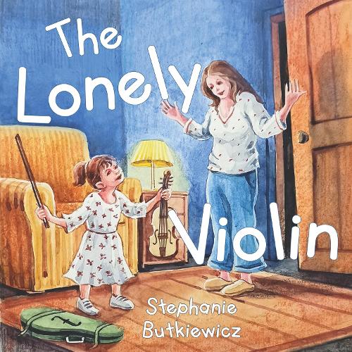 Паперова книга «The Lonely Violin», автор Стефані Буткевич - фото №1