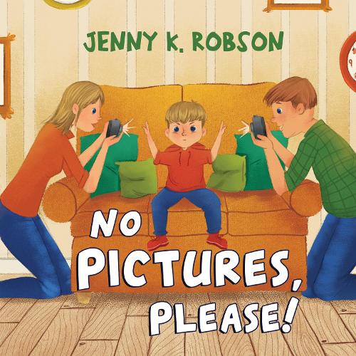 Паперова книга «No Pictures, Please!», автор Дженні К. Робсон - фото №1