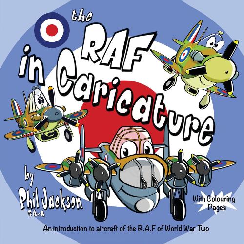 Бумажная книга «RAF in Caricature», автор Фил Джексон - фото №1